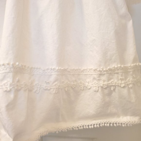Only Little Once layered white cotton special occasion dress - Picture 4 of 7